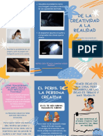 Folleto de La Creatividad A La Realidad