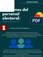 Funciones Del Personal Electoral NACIONAL