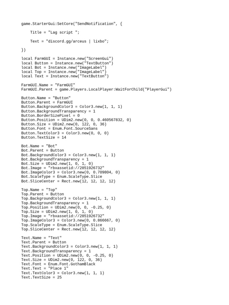 Lag script pdf text design
