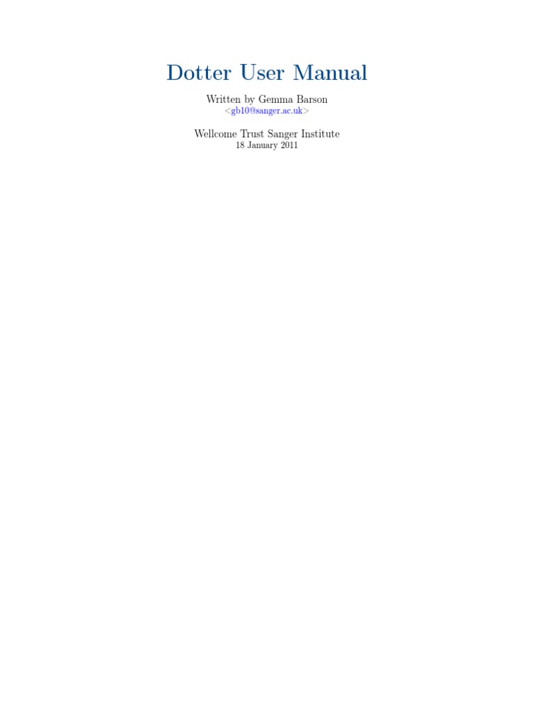 Dotter manual pdf menu computing sequence alignment
