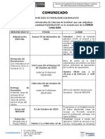 SERUMS 2022-II adjudicación virtual plazas equivalencia