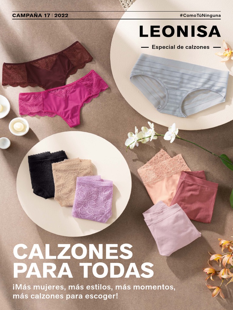 Variedad de Calzones para Mujer | PDF | Ropa | Moda