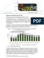 Balança comercial agronegócio recorde 2021