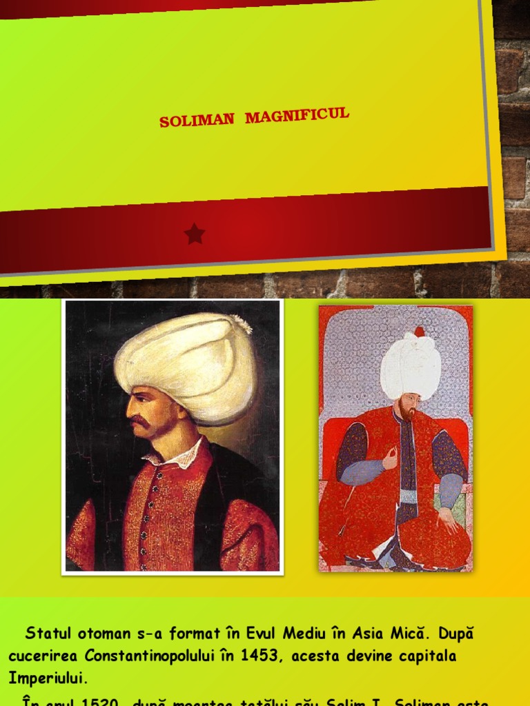 Soliman Magnificul | PDF