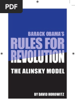 Download Barack Obamas Rules for Revolution - the Alinsky Model - by David Horowitz - pub 2009 by protectourliberty SN61087685 doc pdf