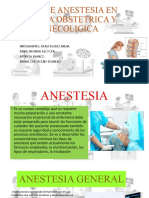 Tipos de Anestesia