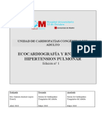 Ecocardiografía y RNM en la HTP