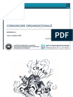 Curs 4 - Comunicare Organizationala