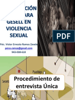 Camara Gesell en Violencia Sexual