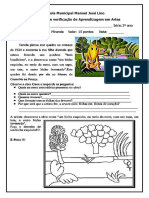 2 Avaliação de Artes