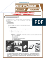 Actividades Distributivas - Comercio y Transporte