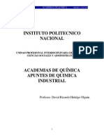 Apuntes Quimica Industrial Teoria