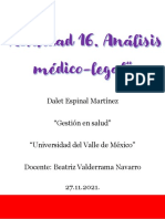 #16 Analisis Médico-Legal