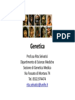 Genetica INFERMIERISTICA 1