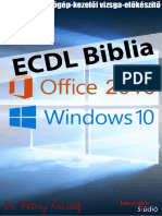 ECDL Biblia Windows 10, Office 2016 Alapokon