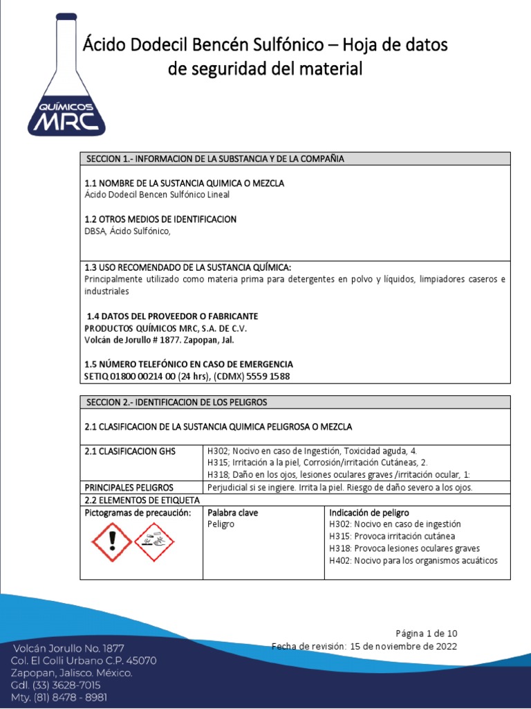 ADBS - HDSM | PDF | Agua | Química