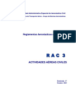 RAC 3 - Actividades Aéreas Civiles