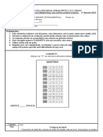 Avaliação Bimestral 6ºano