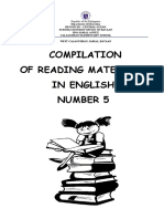 Number 5 Reading Compilation in English