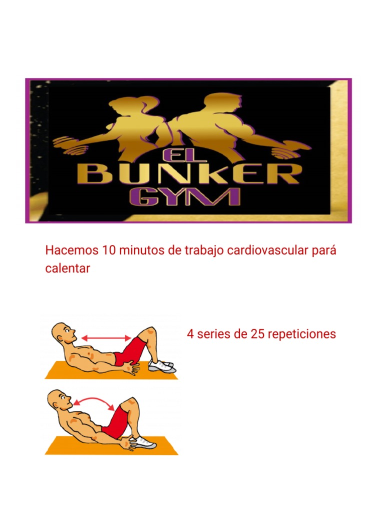 Rutina de Abdominales PDF