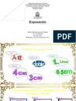 Diapositivas de la Exposición