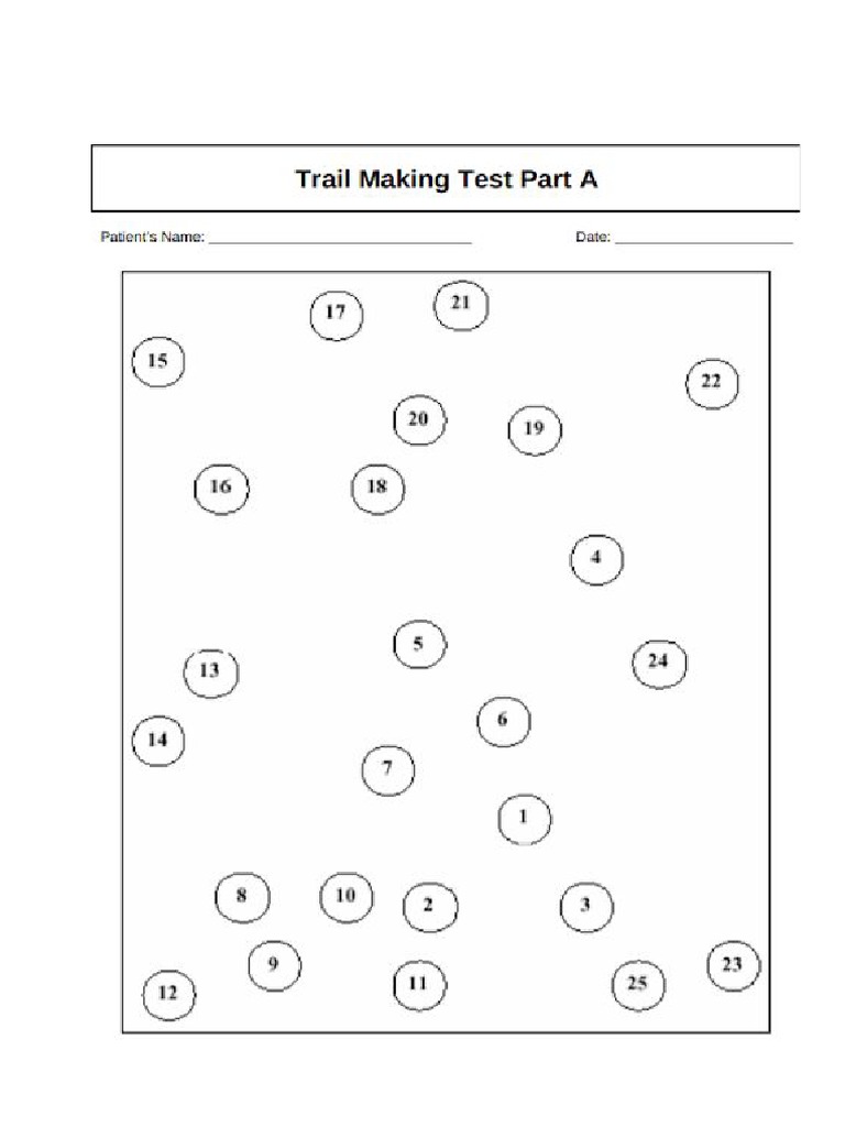 TMT A y B - BECK | PDF
