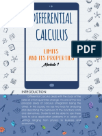 Differential Calculus - Module 1