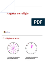 Ângulos e o Relógio