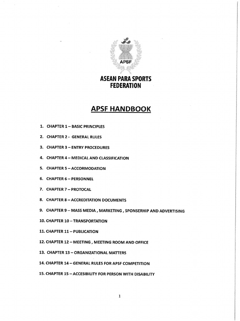 APSF Handbook | PDF