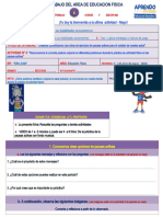 FICHA #6 Educ - Fisica Ciclo VI-2° Mayo-2021