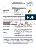 SI-MSDS-03 Rev 05 Cal Hidratada