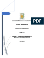 Inteligencia Emocional y Negociación