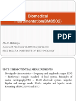 Biomedical Instrumentation (BM8502)