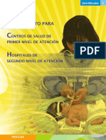 Min Salud - Manual de Equipamiento Centros Salud Primer Nivel y Hospitales Segundo Nivel Atencion
