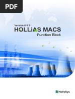 Hollias Macs v6.5.2 Functon Block