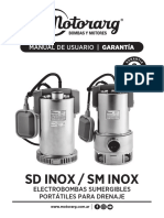 Manual SD y SM Inox - Motorarg - 2022