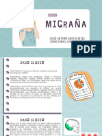 Migraña con y sin aura en mujer de 23 años