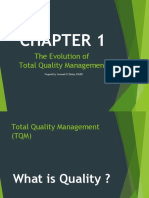 Chapter 1 - The Evolution of TQM