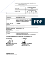 Acta de Inicio Construcciones VS