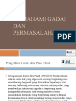 Memahami Gadai dan Permasalahannya