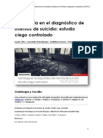 16 Grafología en El Diagnóstico de Intentos de Suicidio. Estudio Científico.