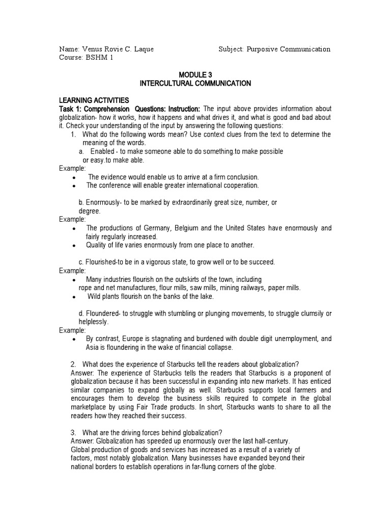 Module 3 - Topic1 | PDF