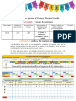 Actividades Previas Al Consejo Tecnico Escolar