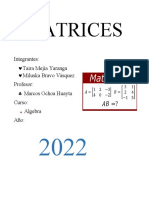 Matrices Exposicion