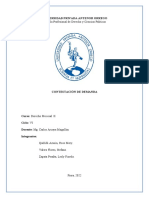 CONTESTACIÓN DE DEMANDA - dere procesal civil