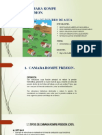 Informe de Cámaras Rompe Presión, Sistema de Bombeo de Agua Potable - Grupo #01