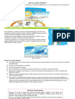 Qué Es El Cambio Climático?