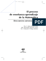 El Proceso de Enseñanza Aprendizaje de La Asignatura Matemática