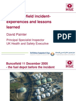 The Buncefield Expolsion & Fire - Dr. David Painter