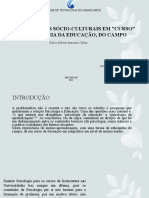 Aprendizagens Sócioculturais em Curso de Psicologia Da Educação Joyce Santos